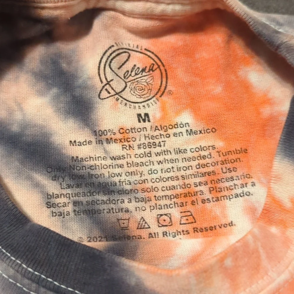 Selena tie dye graphic tee - Picture 4 of 6
